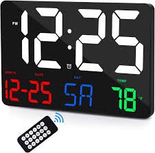 Digital LED Wall Clock