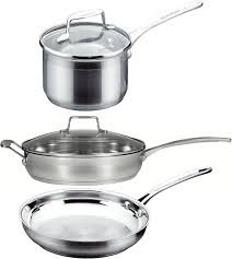 2. 5-Piece Stainless Steel Cookware Set