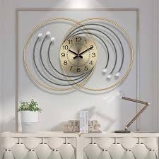Geometric Wall Clock (Modern Art)