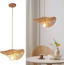 Rattan Hanging Light (Boho Style)