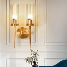 Wall Sconce Light (Glass Shade)