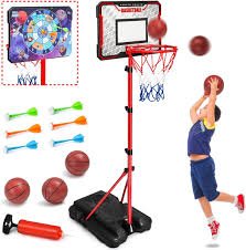 Basketball Hoop for Kids (Adjustable Height)